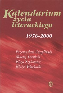 Obrazek Kalendarium życia literackiego 1976-2000