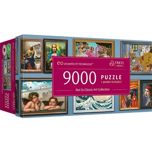 Obrazek Puzzle 9000 Trefl Prime UFT  Not So Classic Art Collection 81021
