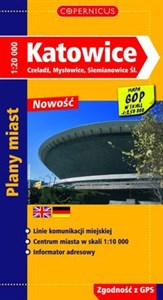 Obrazek Katowice plany miasta Czeladź, Mysłowice, Siemianowice Śl.