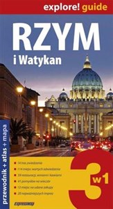 Obrazek Rzym i Watykan Zestaw przewodnikowy z planem miasta