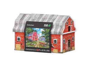 Obrazek Puzzle 550 TIN Family Farm 8551-5601