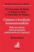 Ustawa o k... - Małgorzata Chruściak, Marcin Kłoda, Alicja Kopeć - buch auf polnisch 