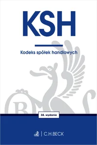 Obrazek KSH Kodeks spółek handlowych