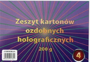 Bild von Zeszyt kartonów ozdobnych A4 holograficznych