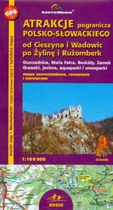 Bild von Atrakcje pogranicza Polsko-Słowackiego  1:100 000 od Cieszyna i Wadowic po Żylinę i Rużomberk