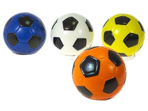 Obrazek Piłka nożna piankowa 15cm MIX