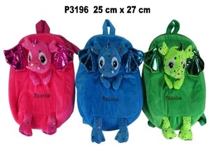 Obrazek Plecak smok "Kraków" 25x27cm MIX