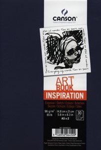 Bild von Szkicownik A5 Canson Artbook Inspiration 2x30 kartek granatowy