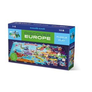 Obrazek Puzzle odkrywcy Europa 100