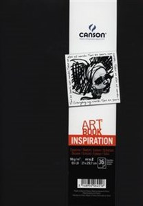 Bild von Szkicownik A4 Canson Artbook Inspiration 2x36 kartek czarny