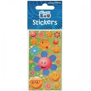Bild von Naklejki Sticker BOO silver emotki