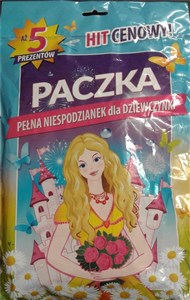 Obrazek Paczka pełna niespodzianek dla dziewczynki