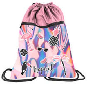 Obrazek Worek plecak holograficzny Tropical