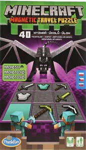 Obrazek Gra Minecraft łamigłówka magnetyczna 76432