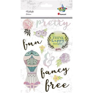 Obrazek Naklejka (nalepka) Titanum Craft-fun Pretty