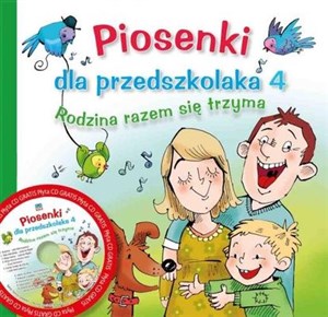 Bild von Piosenki dla przedszkolaka 4 Rodzina razem się trzyma z płytą CD
