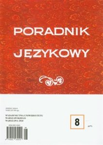 Bild von Poradnik językowy 8/2010