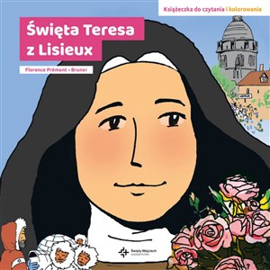Obrazek Święta Teresa z Lisieux Książeczka do czytania i kolorowania