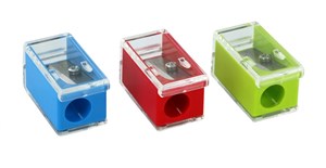 Obrazek Temperówka kostka z pojemnikiem Mikro Pop KUM