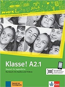Obrazek Klasse! A2.1 Podręcznik + audio + DVD online