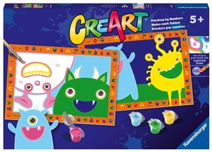 Obrazek CreArt dla dzieci Junior: Potworki