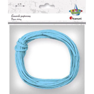 Obrazek Sznurek papierowy 3,5mm 5m jasnoniebieski