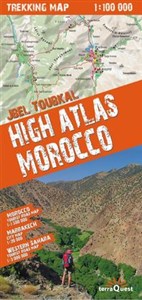 Bild von Morocco High Atlas trekking map 1:100 000