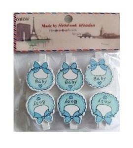 Obrazek Klamerki ozdobne niemowlęce