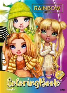 Bild von Kolorowanka z naklejkami Rainbow High ColoringBook