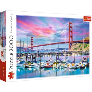 Obrazek Puzzle Golden Gate San Francisco 2000
