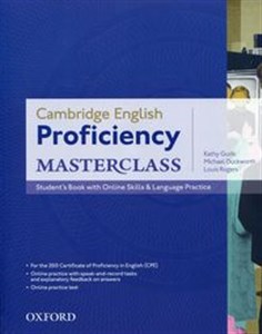 Obrazek Proficiency Masterclass Student's Book with Online Skills
