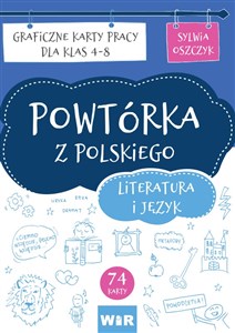 Bild von Powtórka z polskiego literatura i język graficzne karty pracy dla klas 4-8