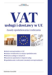 Bild von VAT usługi i dostawy w UE Zasady opodatkwoania i rozliczania