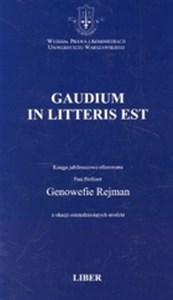 Bild von Gaudium in Litteris Est