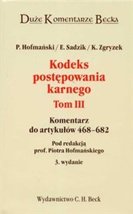 Bild von Kodeks postępowania karnego t.3