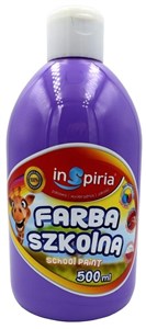 Obrazek Farba szkolna lawendowa 500ml