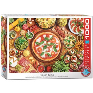 Bild von Puzzle 1000 Italian Table 6000-5615