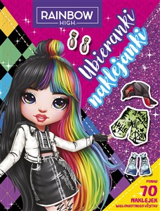 Bild von Ubieranki naklejanki Rainbow High