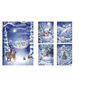 Bild von Pakiet charytatywnych kartek świątecznych Unicef 15H237 10 sztuk