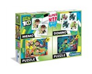 Obrazek Superkit Ben 10 Puzzle 2x30 +Memo +Domino
