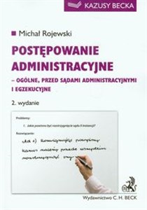 Bild von Postępowanie administracyjne ogólne, przed sądami administracyjnymi i egzekucyjne