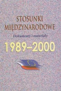 Bild von Stosunki międzynarodowe 1989-2000 Dokumenty i materiały