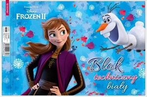 Bild von Blok techniczny biały A4/10K Frozen II