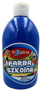 Bild von Farba szkolna ciemnoniebieska 500ml
