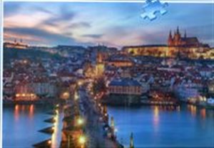 Bild von Puzzle 1000 Praga nocą