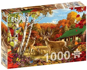 Obrazek Puzzle 1000 W zgodzie z naturą