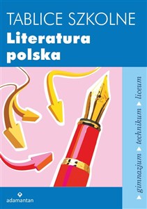 Obrazek Tablice szkolne Literatura polska