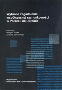 Bild von Wybrane zagadnienia współczesnej rachunkowości w Polsce i na Ukrainie