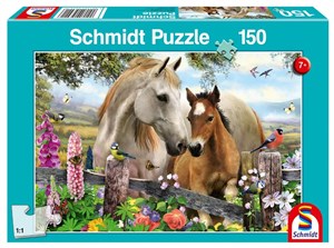 Obrazek Puzzle 150 Klacz i źrebię G3