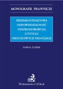 Przedkontr... - Sabina Kubsik -  Polnische Buchandlung 